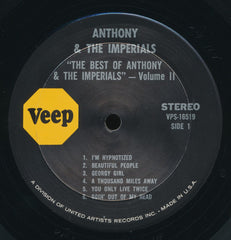 Anthony & The Imperials* : The Best Of Volume 2 (LP, Comp)