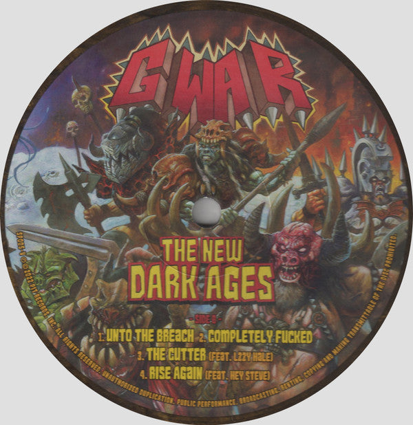Gwar : The New Dark Ages (2xLP, Album, Gol)