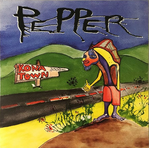 Pepper (9) : Kona Town (LP, Album, Ltd, RE, Yel)