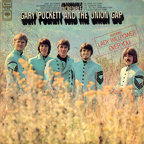 Gary Puckett And The Union Gap* : Incredible (LP, Album, Mono)