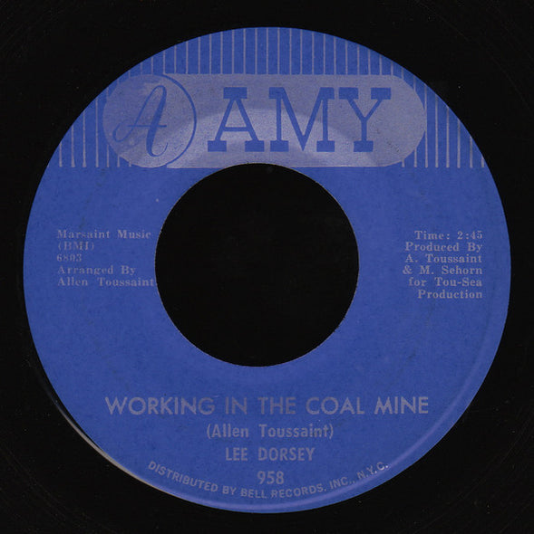 Lee Dorsey : Working In The Coal Mine / Mexico (7")