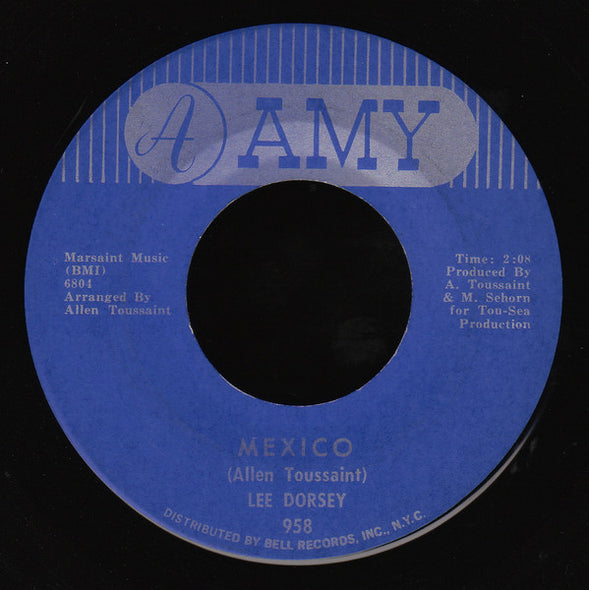 Lee Dorsey : Working In The Coal Mine / Mexico (7")