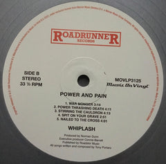 Whiplash (5) : Power And Pain (LP,Album,Limited Edition,Numbered,Reissue)