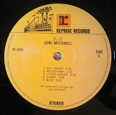 Joni Mitchell : Blue (LP, Album, RE, RM, 180)