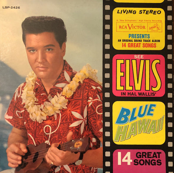Elvis Presley : Blue Hawaii (LP, Album, Ind)