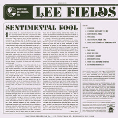 Lee Fields : Sentimental Fool (LP, Album)