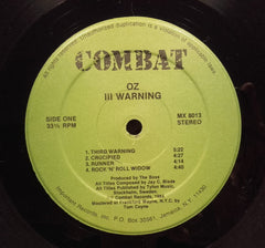 Oz (15) : III Warning (LP, Album)