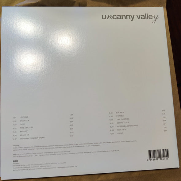 Coin (7) : Uncanny Valley (LP,Stereo)