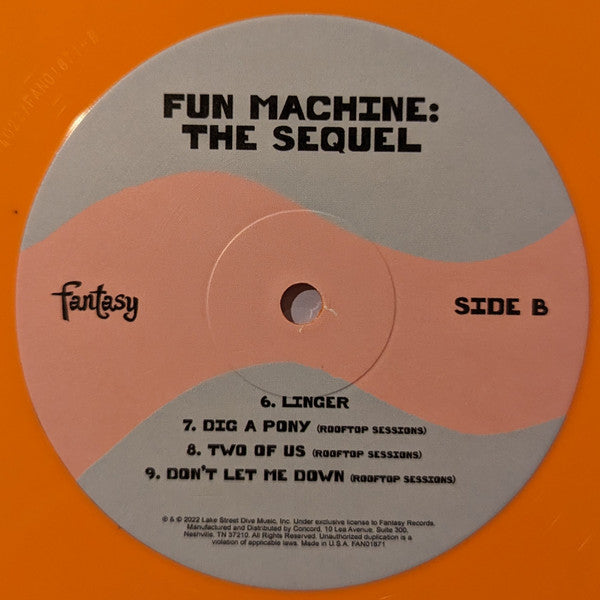 Lake Street Dive : Fun Machine: The Sequel (12",33 ⅓ RPM,EP,Limited Edition)