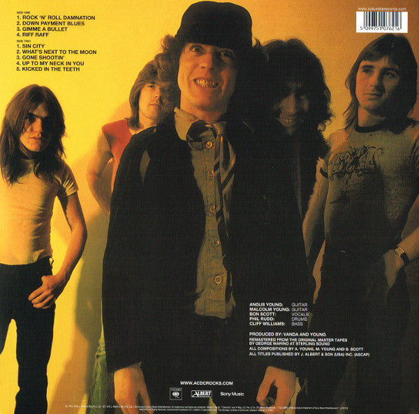 AC/DC : Powerage (LP, Album, RE, RM, 180)