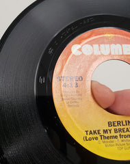 Berlin, Giorgio Moroder : Take My Breath Away (Love Theme From "Top Gun") / Radar Radio (7", Single, Styrene)