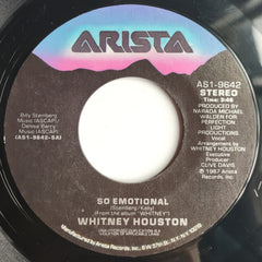 Whitney* : So Emotional (7", Styrene, All)