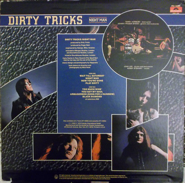Dirty Tricks (2) : Night Man (LP, Album)