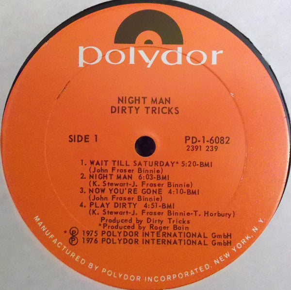 Dirty Tricks (2) : Night Man (LP, Album)
