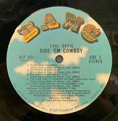 Paul Davis (3) : Ride 'Em Cowboy (LP, Album, Ter)