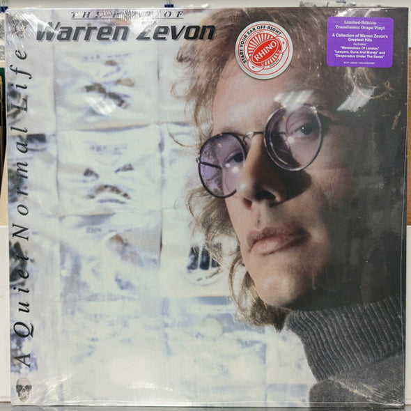 Warren Zevon : A Quiet Normal Life: The Best Of Warren Zevon (LP, Comp, Ltd, RE, Tra)