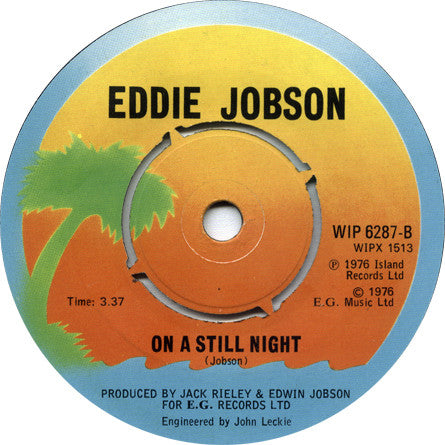 Eddie Jobson : Yesterday Boulevard / On A Still Night (7", Single)