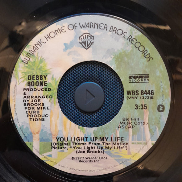 Debby Boone / The Boones : You Light Up My Life (7", Single, Mon)