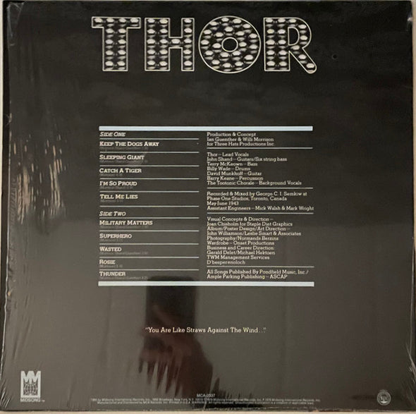 Thor (7) : Keep The Dogs Away (LP, Album)