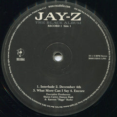 Jay-Z : The Black Album (2xLP, Album, Gat)