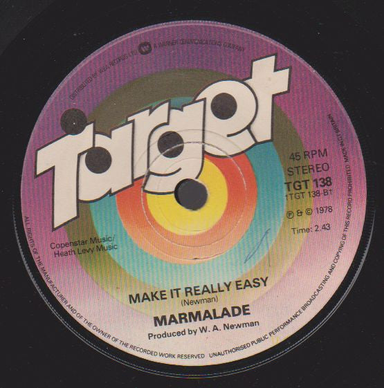 The Marmalade : Talking In Your Sleep (7")