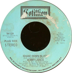 Bobby Lance* : Shake Down Blues (7", Mono, Promo, PL )