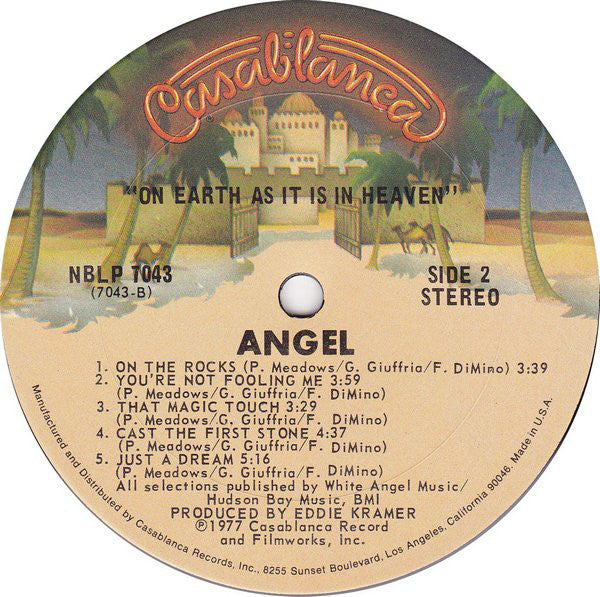 Angel (24) : On Earth As It Is In Heaven (LP, Album)