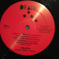 Death (8) : Spiritual | Mental | Physical (LP, Album)
