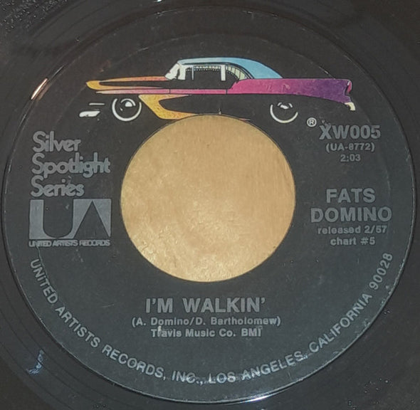 Fats Domino : I'm Walkin' / One Night (7", RE)