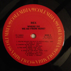 Rex (29) : Where Do We Go From Here? (LP, Album)