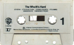 The Who : It's Hard (Cass, Album, Club)