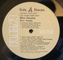 Elvis Presley : Elvis Country (I'm 10,000 Years Old) (LP, Album, RE, Uni)