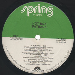 Fatback* : Hot Box (LP, Album, 53)