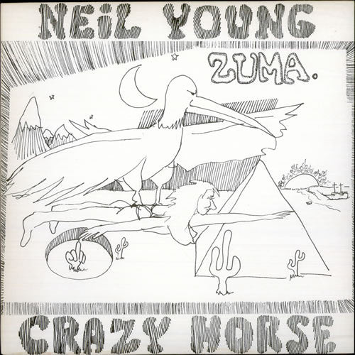 Neil Young With Crazy Horse : Zuma (LP, Album, RE)