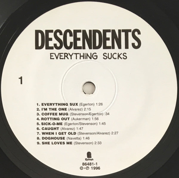 Buy Descendents : Everything Sucks (LP, Album, RP) Online for a