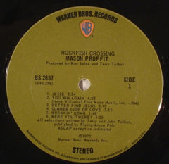 Mason Proffit : Rockfish Crossing (LP, Album, San)