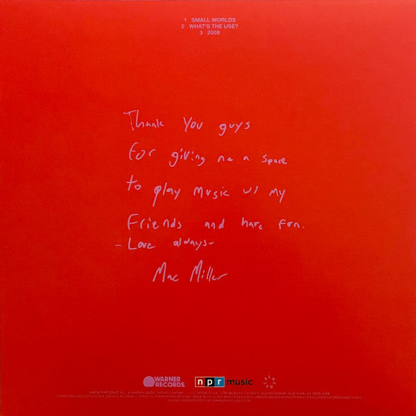 Mac Miller's 2018 Tiny Desk Concert is Now On Vinyl