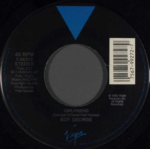 Boy George : Don't Take My Mind On A Trip (7", Single)
