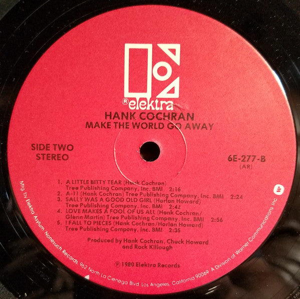 Hank Cochran : Make The World Go Away (LP, Album)