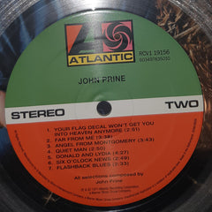 John Prine : John Prine (LP, Album, Ltd, RE, Cry)