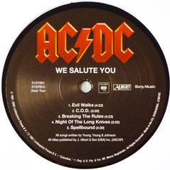 AC/DC : For Those About To Rock (We Salute You) (LP, Album, RE, RM, 180)