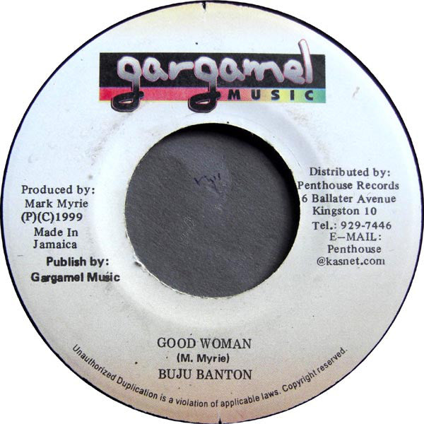 Buju Banton : Good Woman  (7")