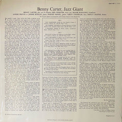 Benny Carter : Jazz Giant (LP, Album, RE)