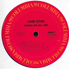 Lone Star (2) : Firing On All Six (LP, Album)