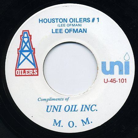 Lee Ofman : Houston Oilers #1 (7", Promo)