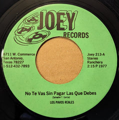 Los Pavos Reales : No Te Vas Sin Pager Las Que Debes (7")