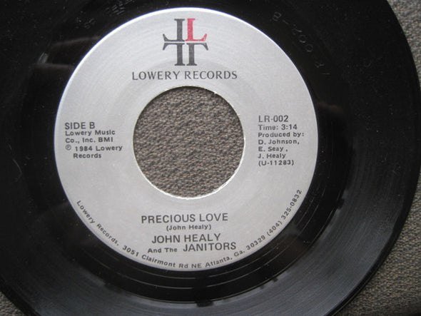 John Healy And The Janitors : Rag Mop / Precious Love (7", Single)