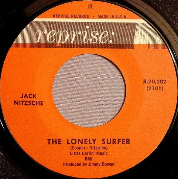 Jack Nitzsche : Song For A Summer Night / The Lonely Surfer (7", Single, Mon)