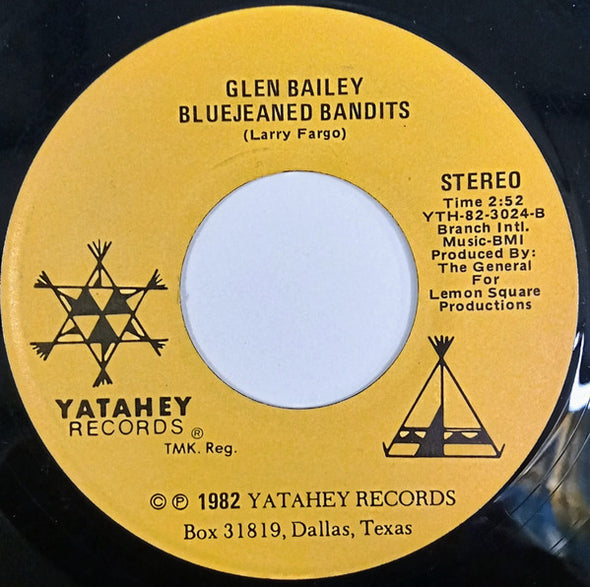 Glen Bailey : Bluejeaned Bandits (7")