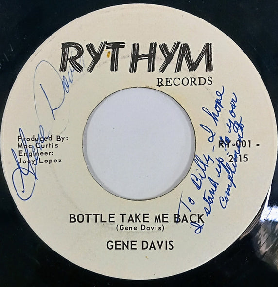 Gene Davis (4) : Goodbye Girl, I'm Leaving (7")